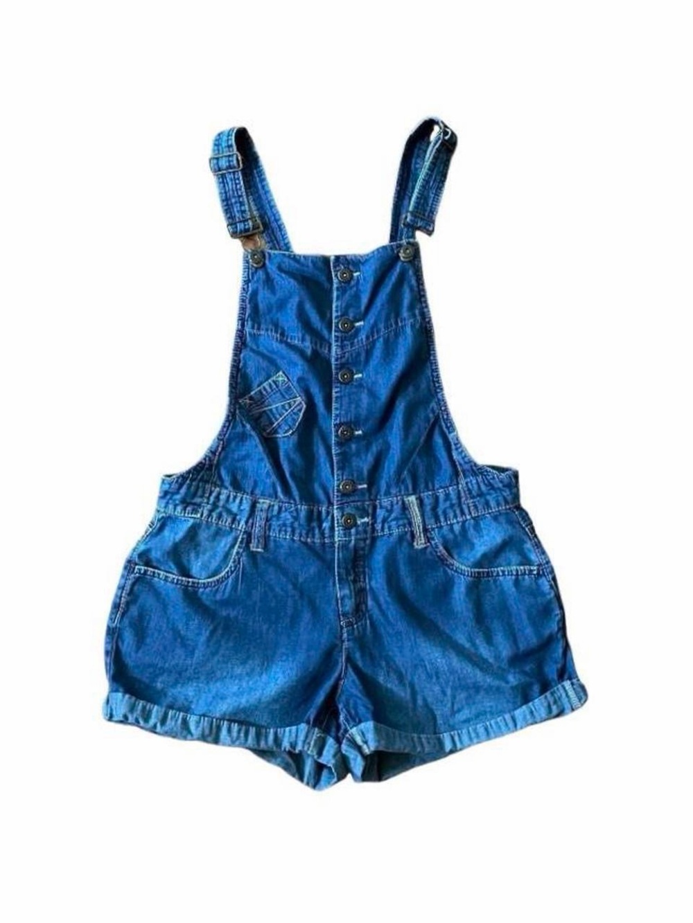 Mossimo Denim Overall Romper S